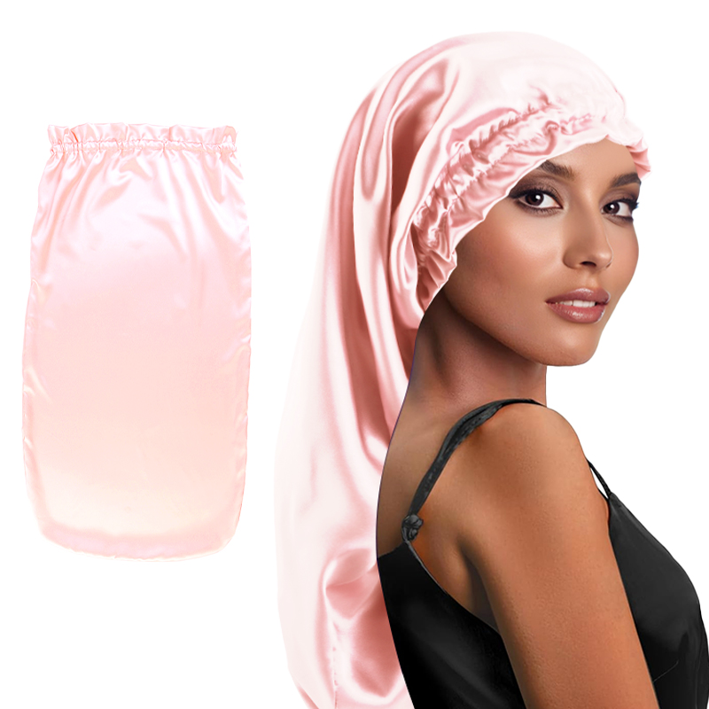Satin Hair Bonnet - Berretto da notte lungo in raso
