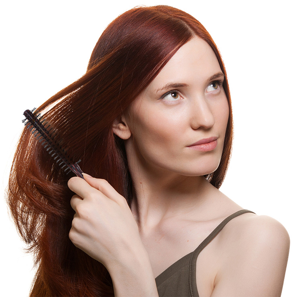 Hair Care In Salon - 2 Pezzi Spazzola Rotonda in Legno