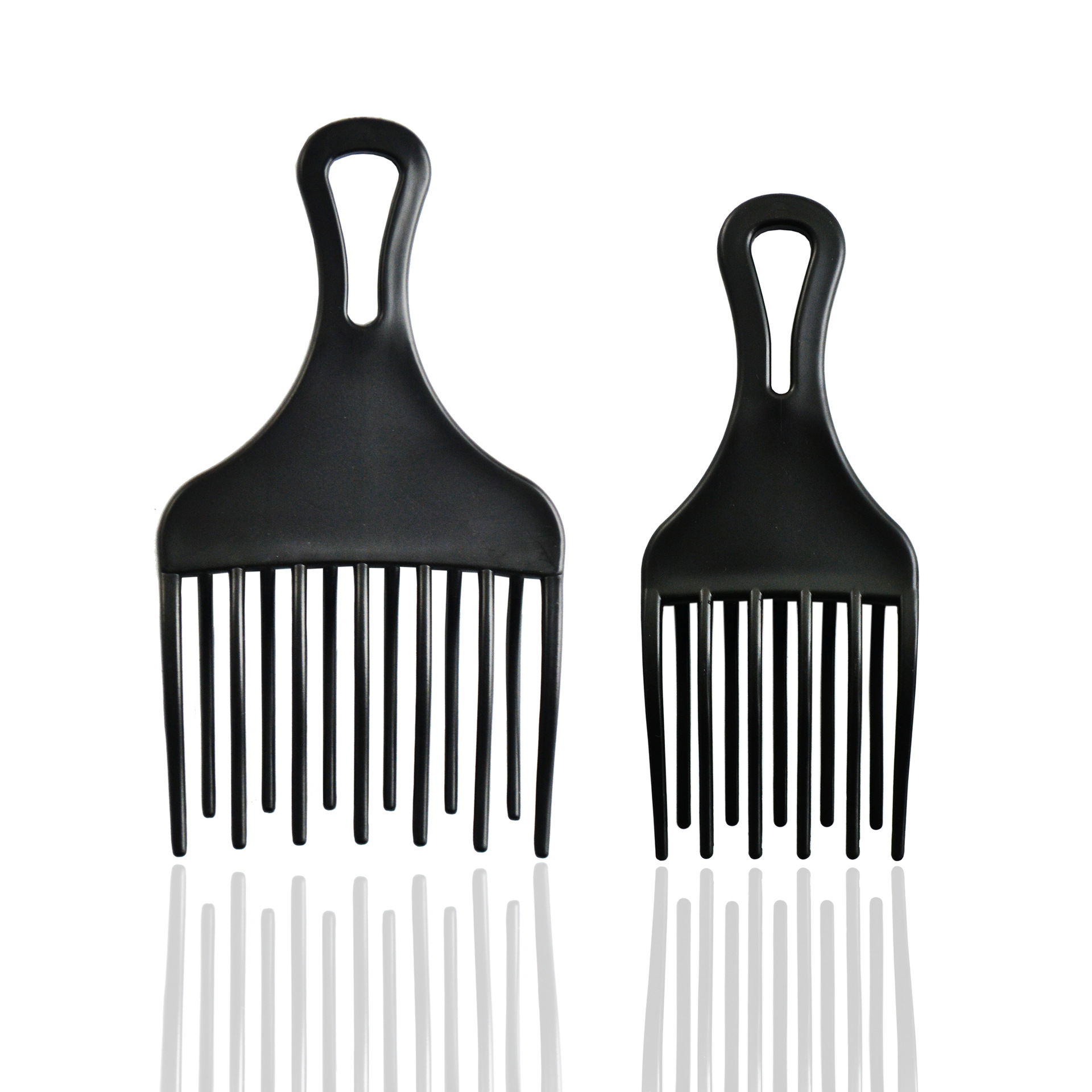 Afro Pick Comb - Denti larghi Spazzola Pick Pettine Forchetta