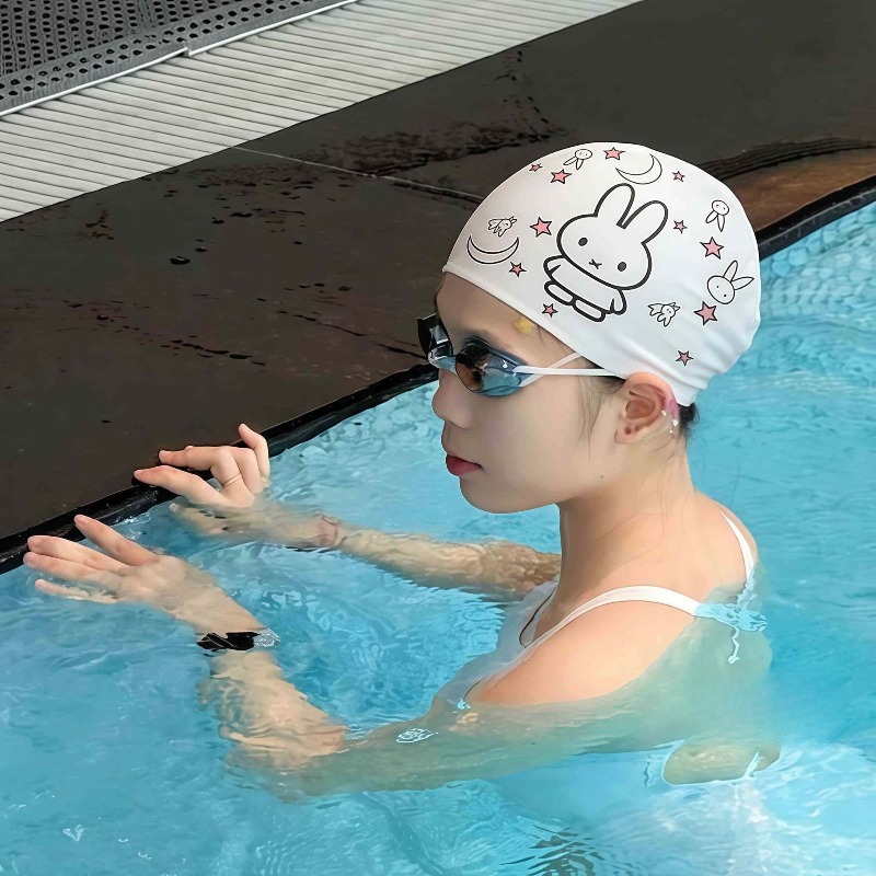 Hair Care In Japan - Cuffia da Nuoto in Silicone Stile