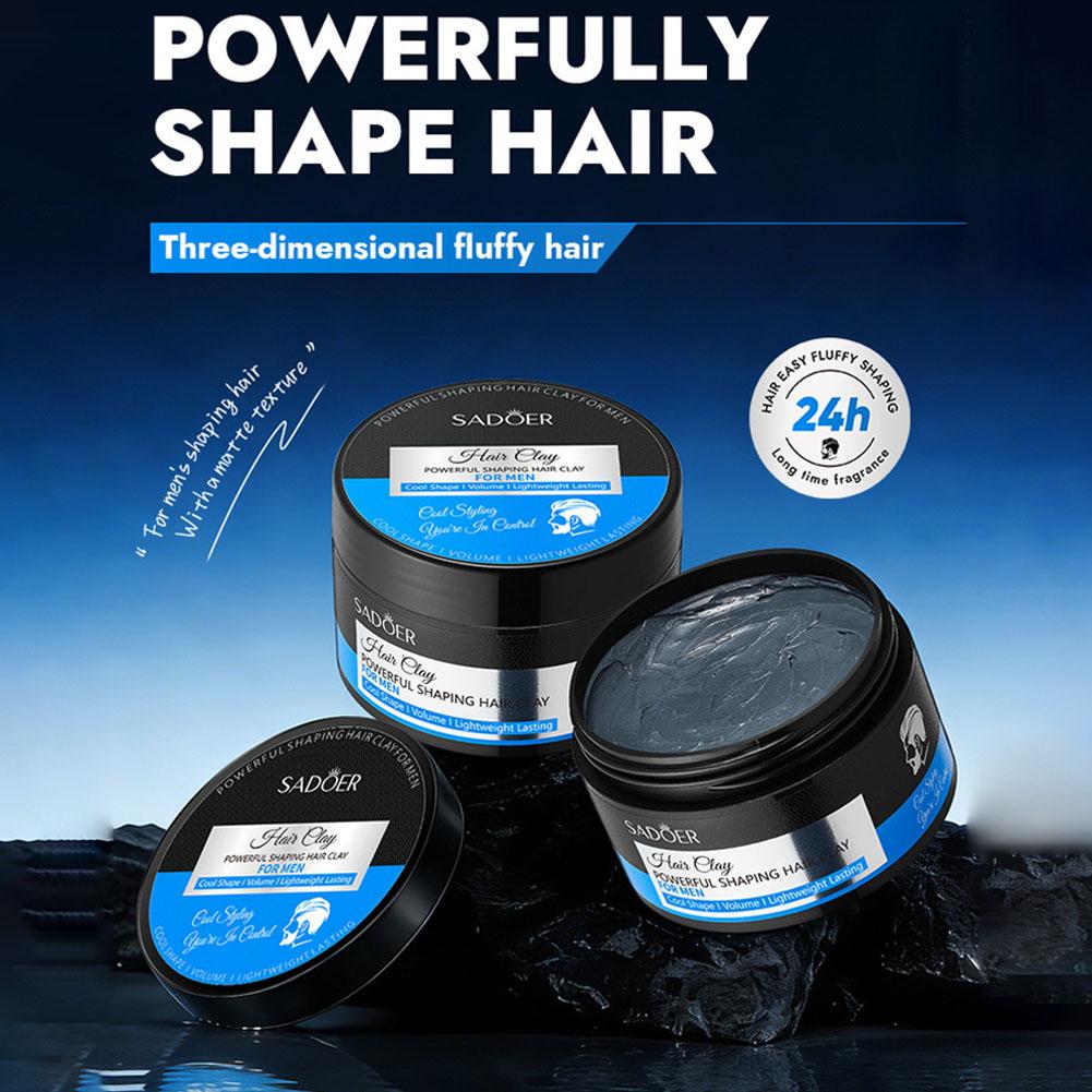 Hair Care For Men - Cera per Capelli Uomo Effetto Forte