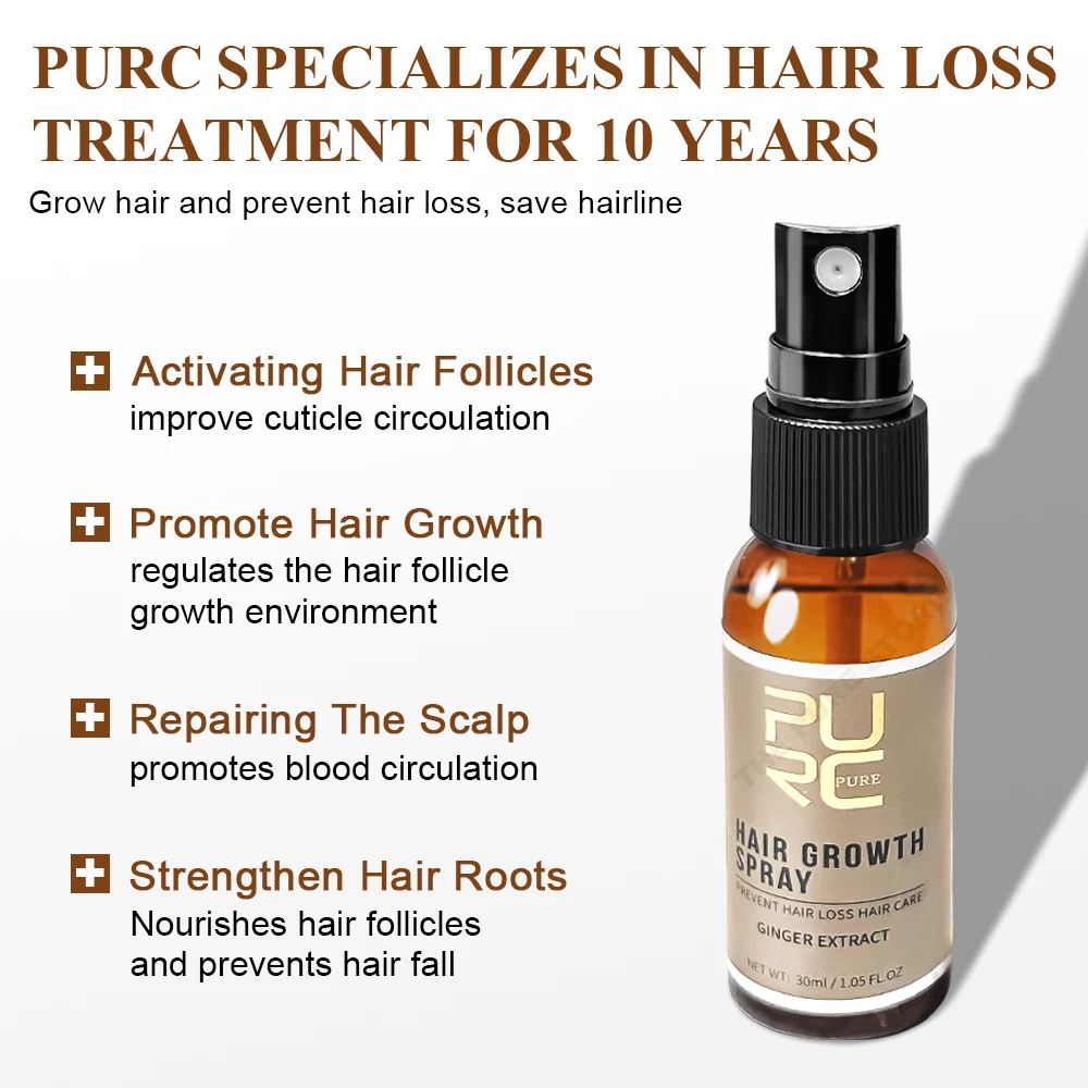PURC Ginger Hair Spray Root ol - Hair Care For Men recensione e prezzo