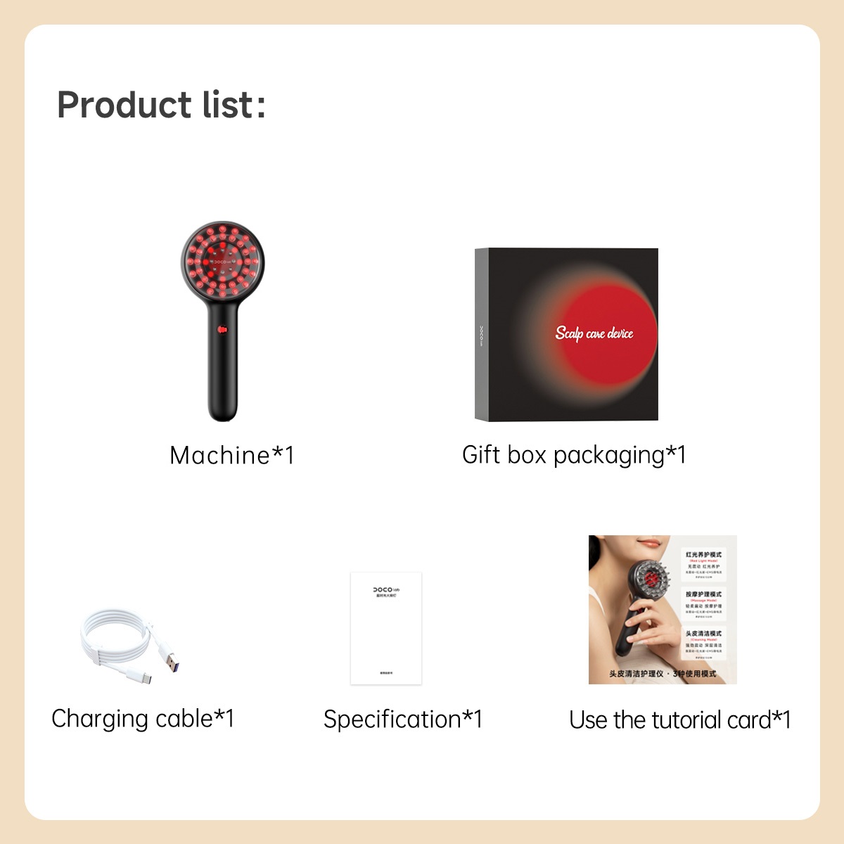 DOCO pettine per massaggio ele - Hair Care Lab recensione e prezzo