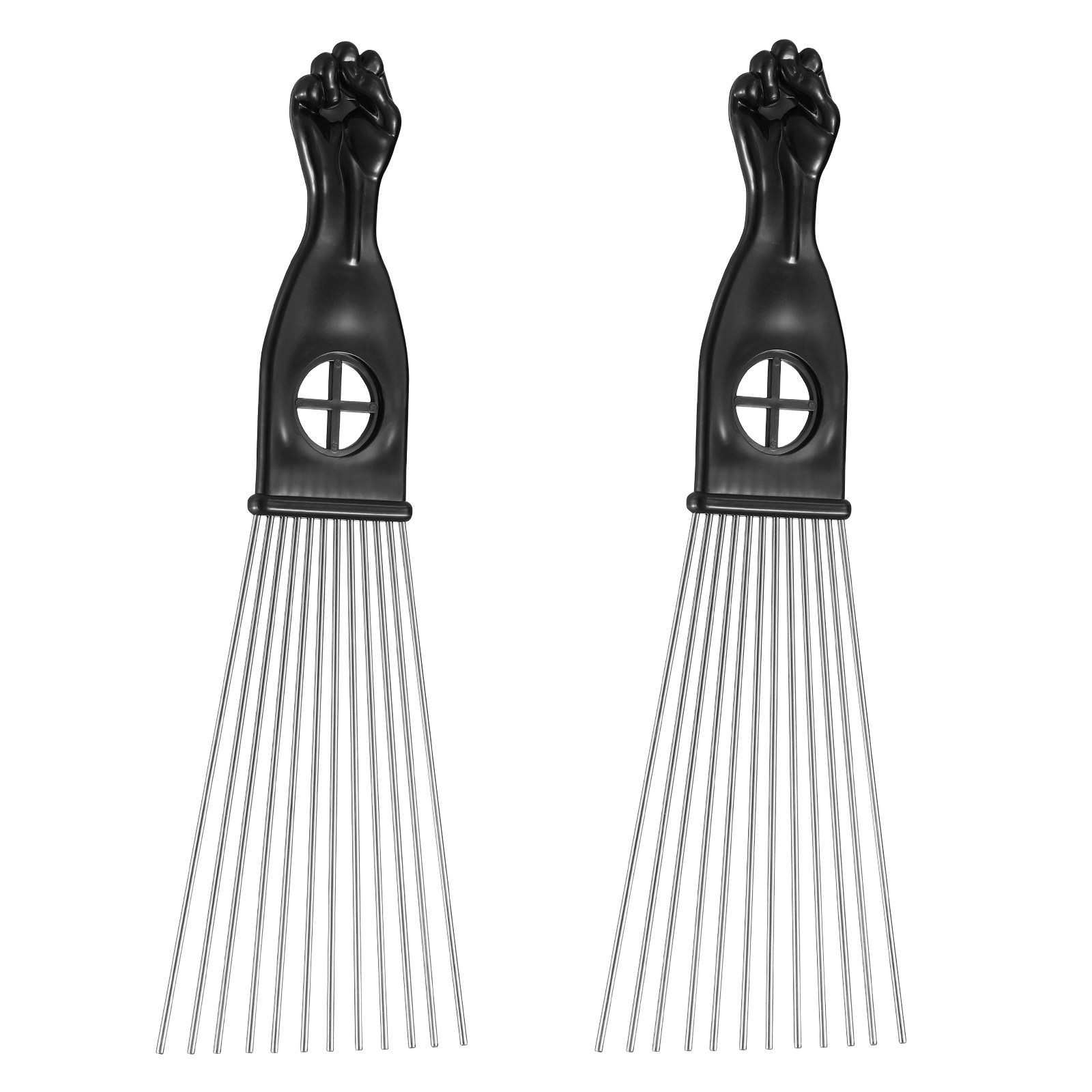 2 Pezzi Pettine in Acciaio Ino - Afro Pick Comb recensione e prezzo